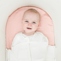 Silk Oval Bassinet Sheet