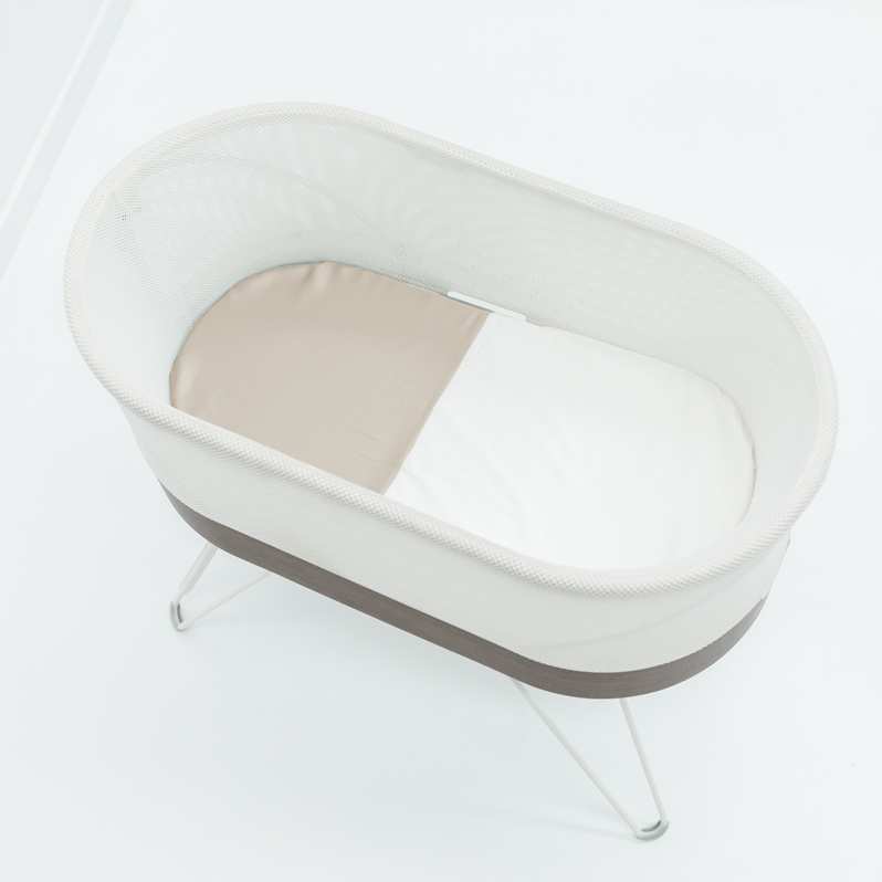 Silk Oval Bassinet Sheet